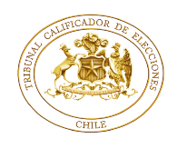 Logo Tribunal Calificador de elecciones