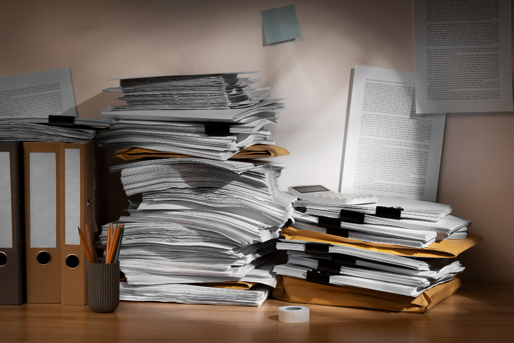 Pila de documentos