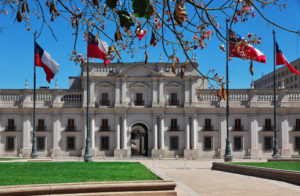 Palacio de La Moneda, símbolo del Gobierno de Chile y la transformación digital del Estado.