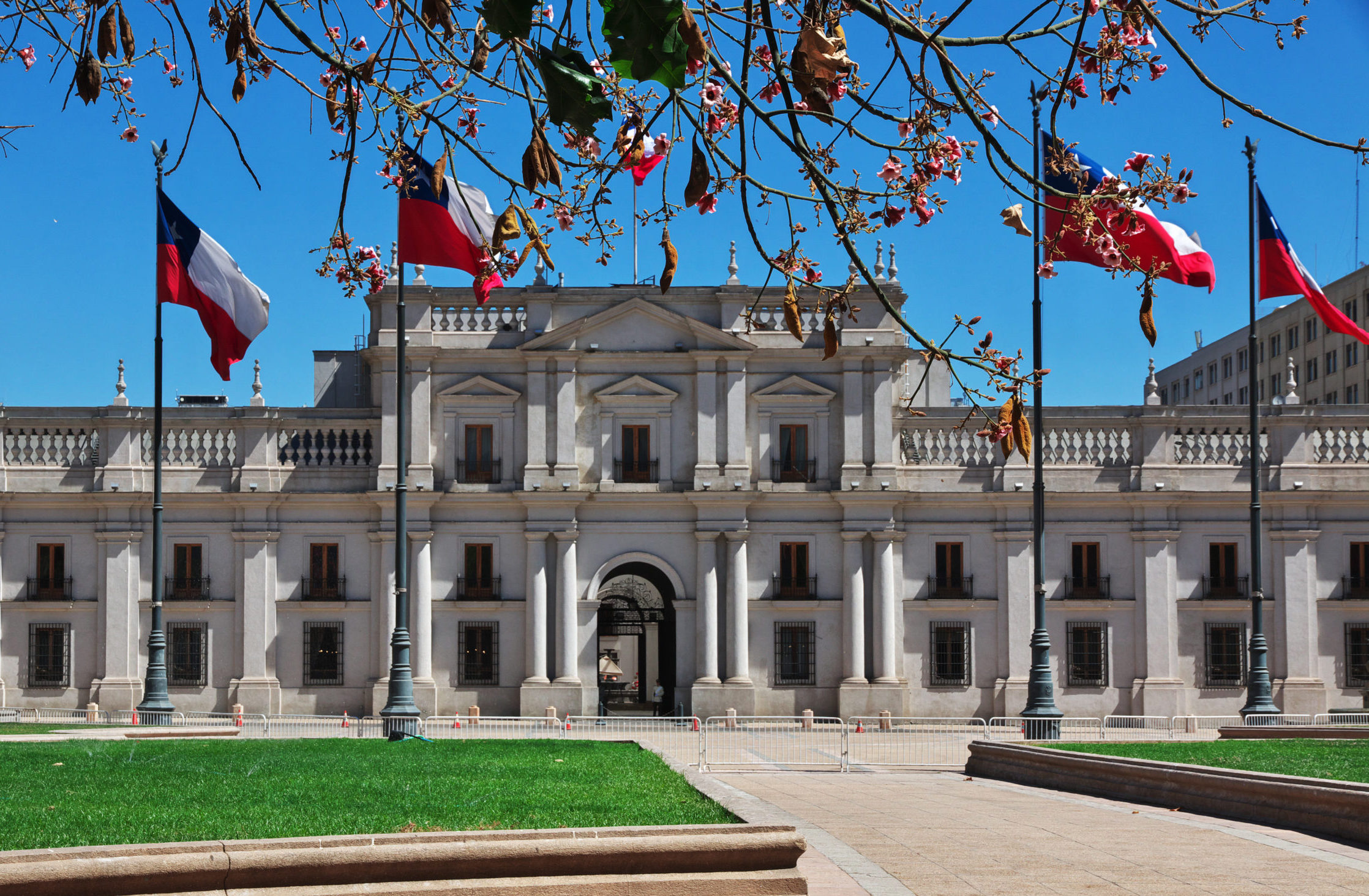 Palacio de La Moneda, símbolo del Gobierno de Chile y la transformación digital del Estado.