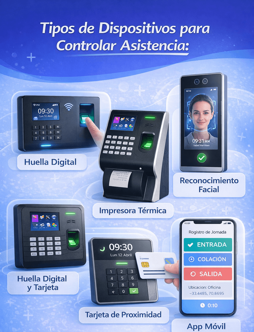 Tipos de dispositivos de asistencia